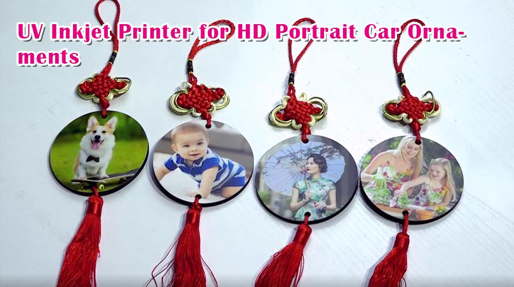 UV Inkjet Printer for HD Portrait Car Ornaments
