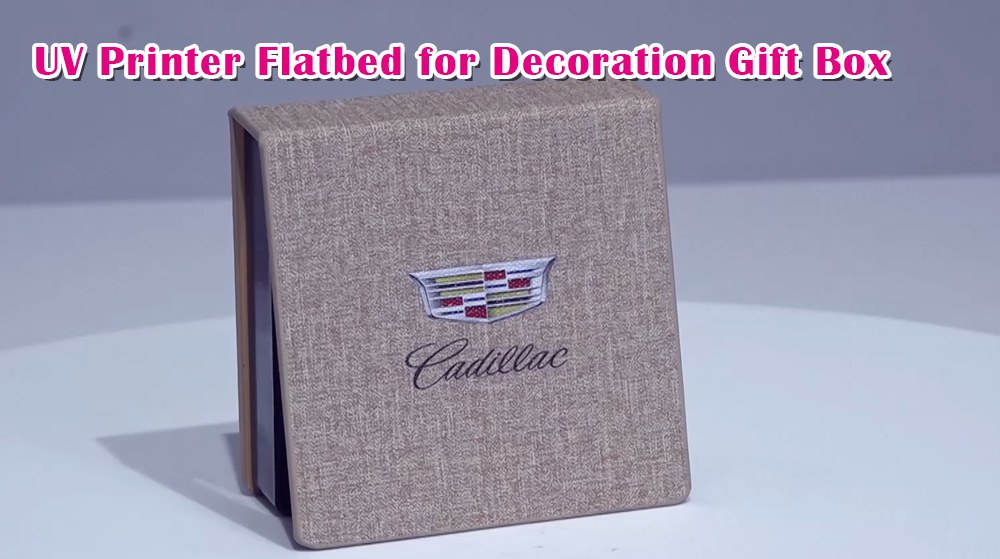 UV Printer Flatbed for Decoration Gift Box