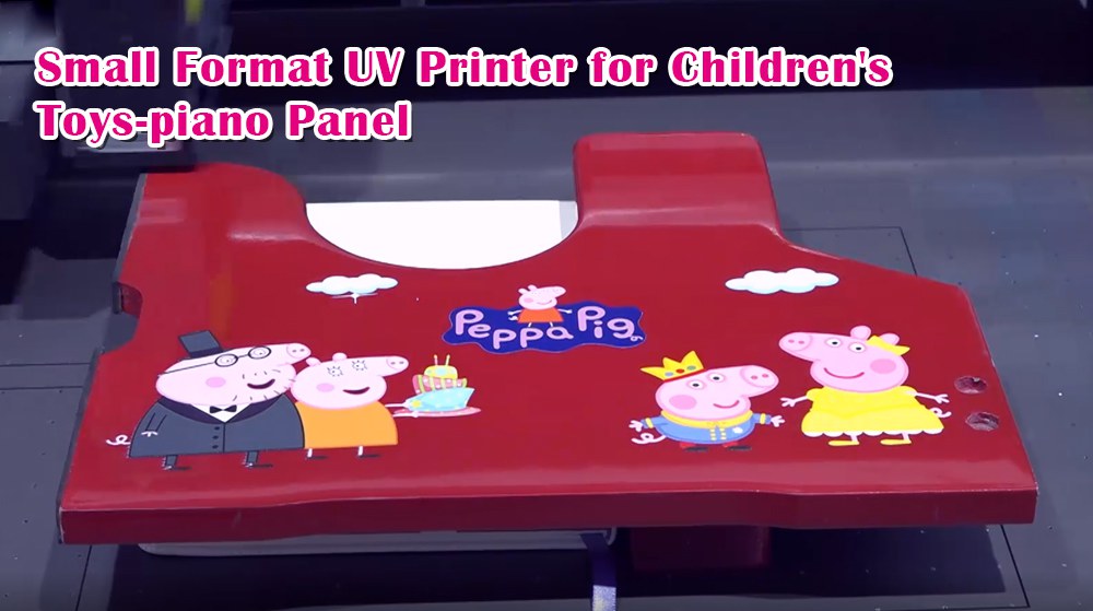 Small Format UV Printer for Children's Toys-piano Panel