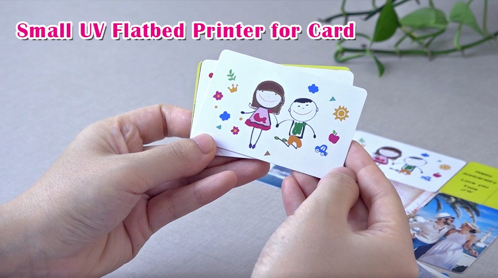 Small UV Flatbed Printer for Card