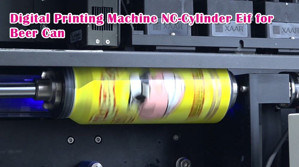 Digital Printing Machine NC-Cylinder Eif for Beer Can