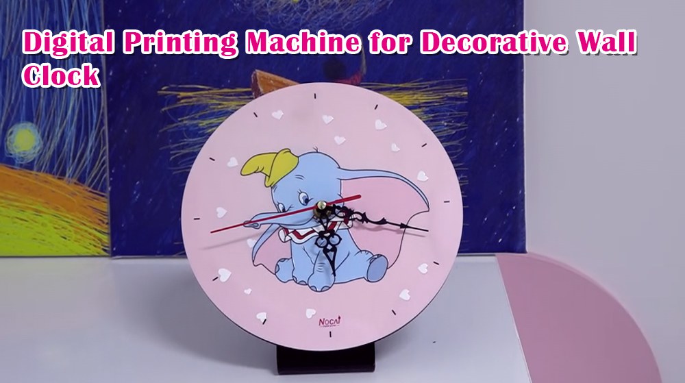 Digital Printing Machine NC-UV0609XIII for Decorative Wall Clock