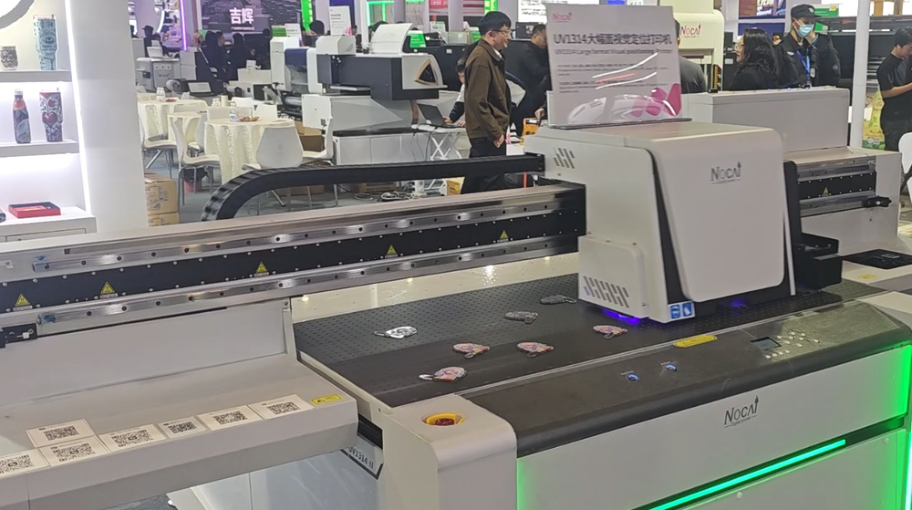NC-UV1314-II large format and visual positioning UV printer