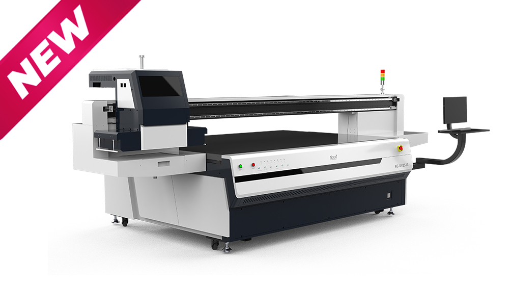 NC-UV2513 Large format and flatbed UV printer